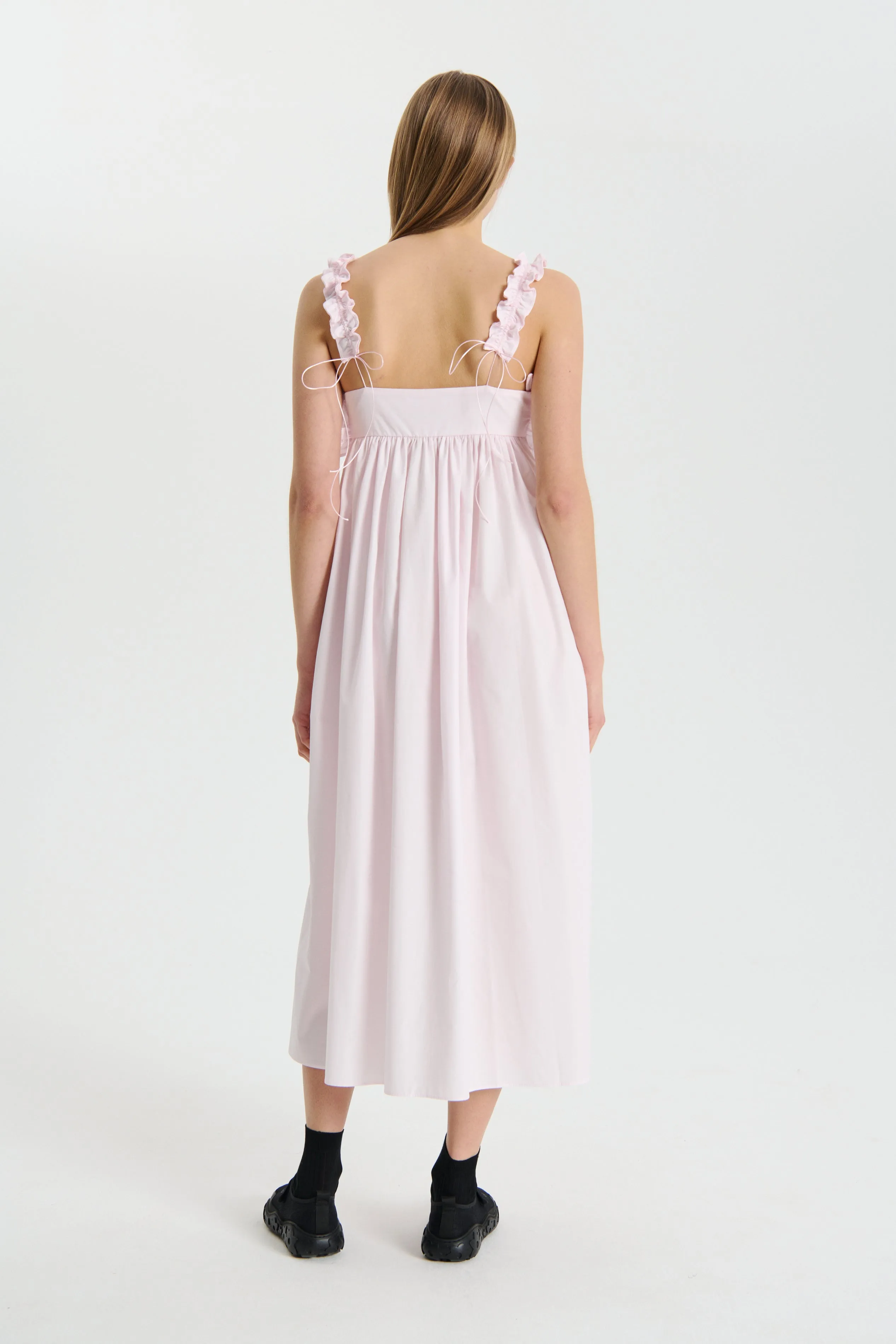 GIOVANNA | DRESS COTTON LIGHT PINK