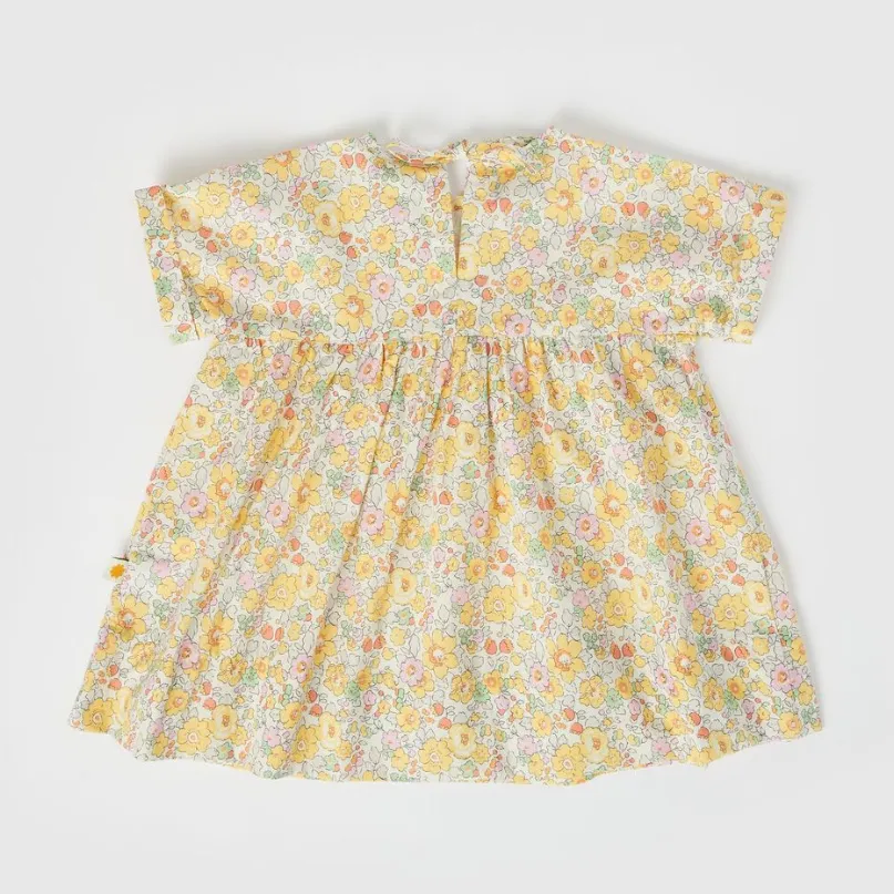 Goldie   Ace - Lulu Cotton Dress - Betsy Yellow