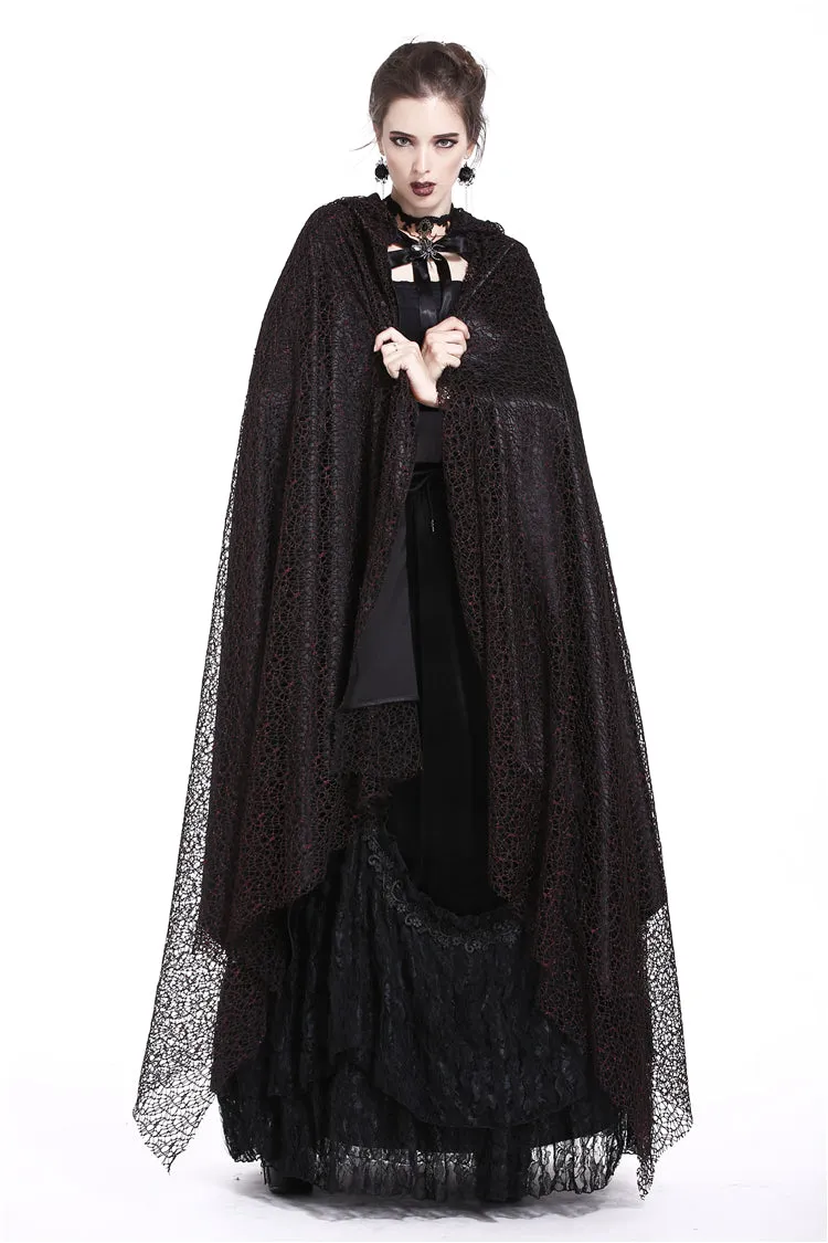 Gothic long cape gothic hooded cloak BW052