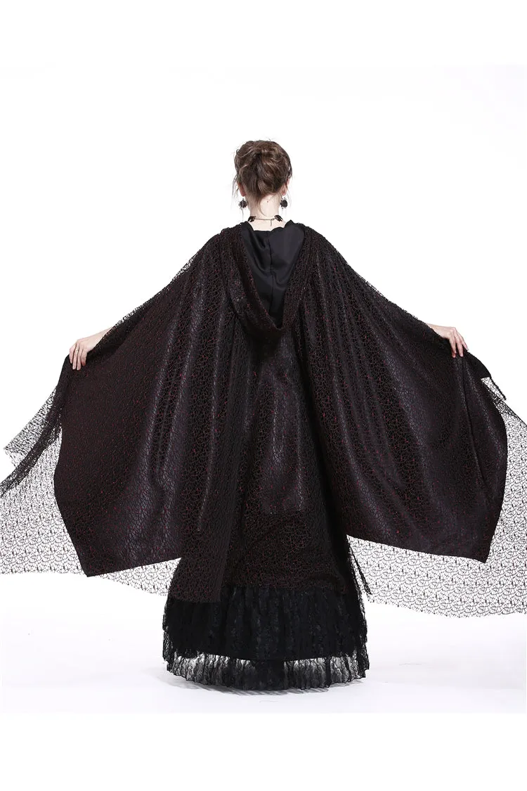 Gothic long cape gothic hooded cloak BW052