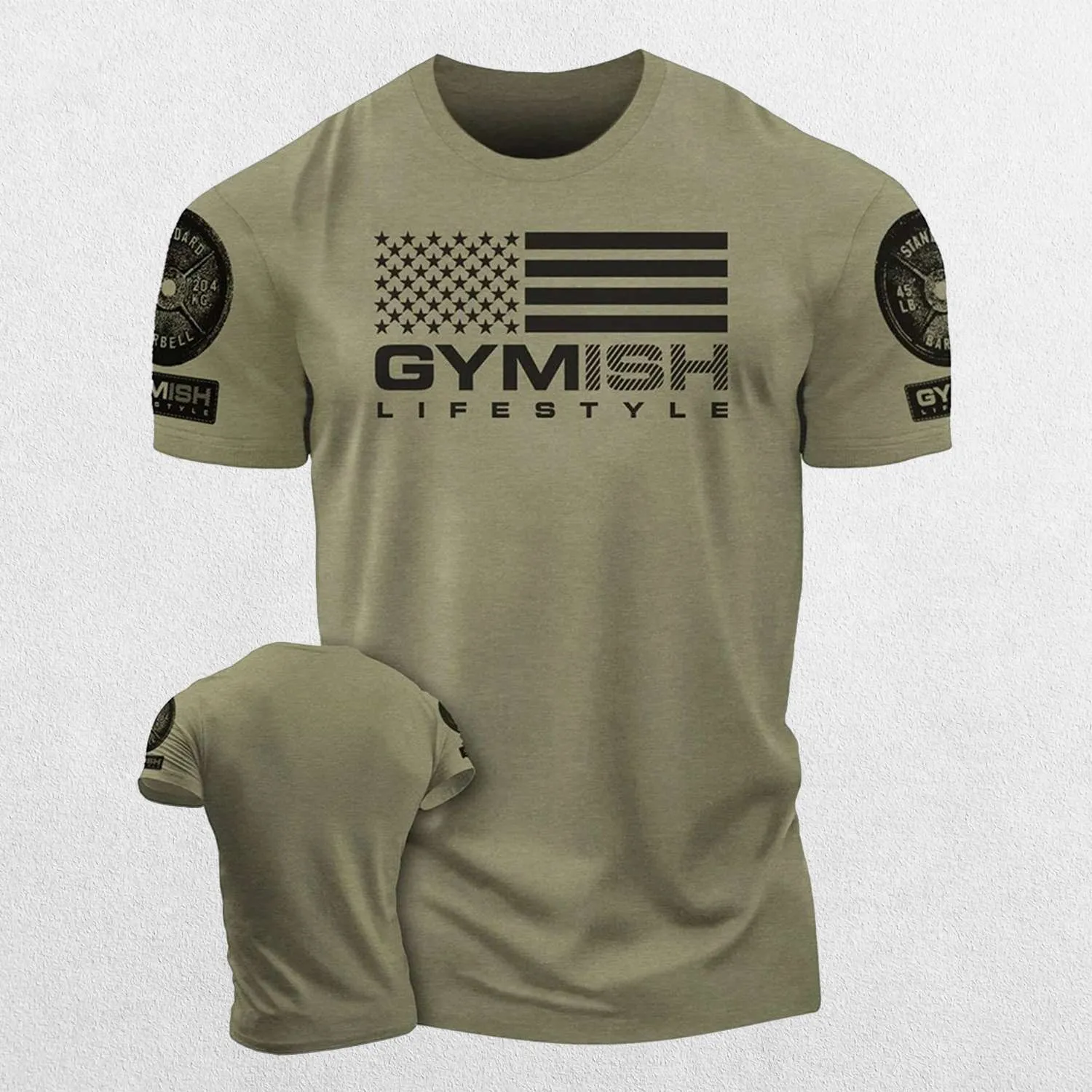 GPW Gymish Printed Muscle Man Gym T-Shirt - Funny Workout Tee