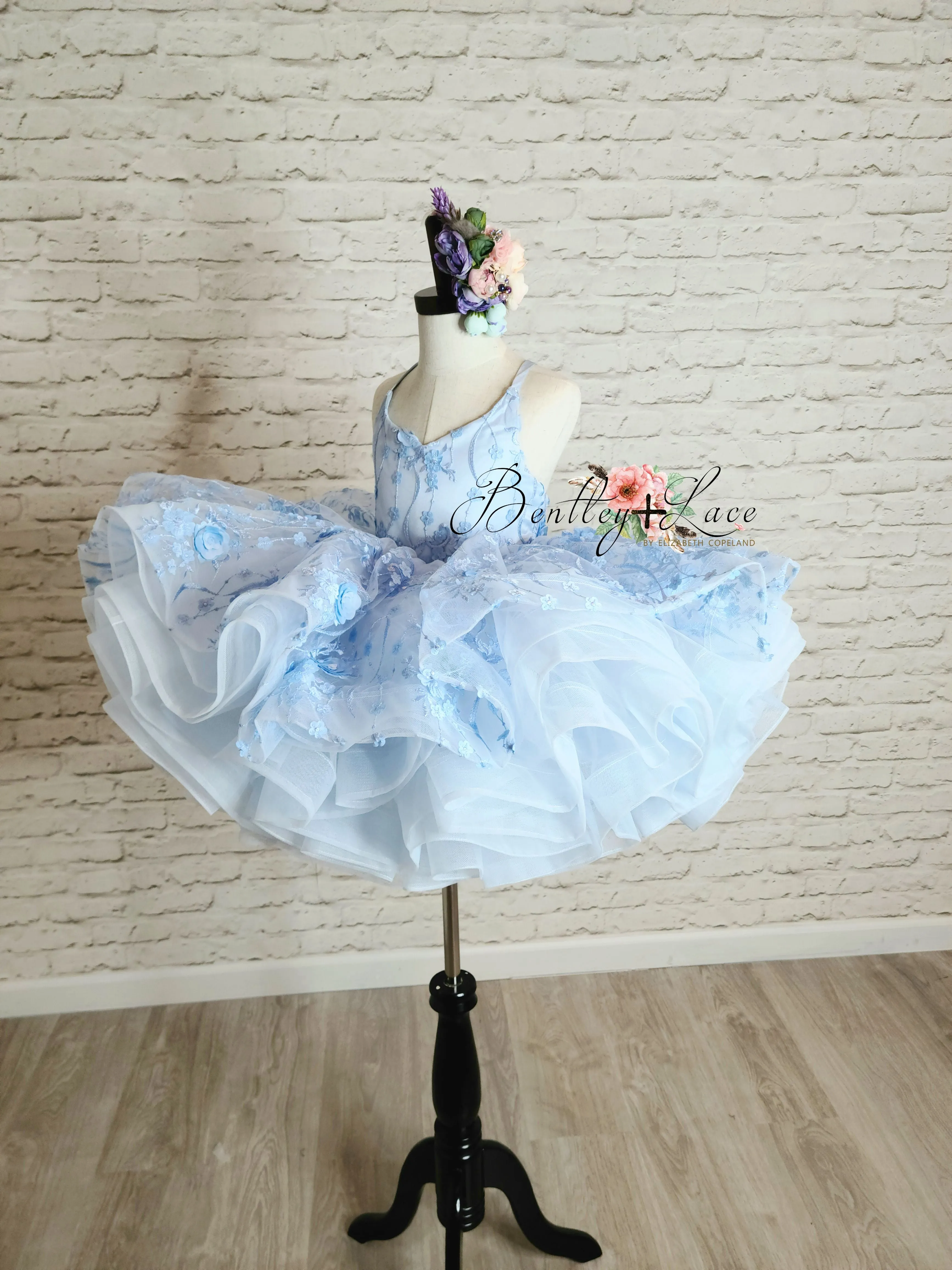 Heavenly-  Petal Length Gown ( 4 Year - Petite 5 Year)