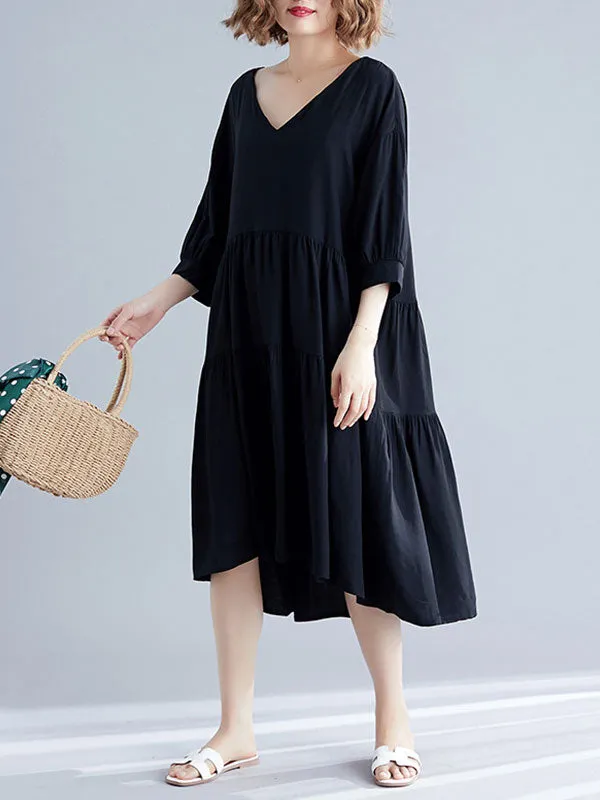 Inspired Spirit Cotton Smock Dress