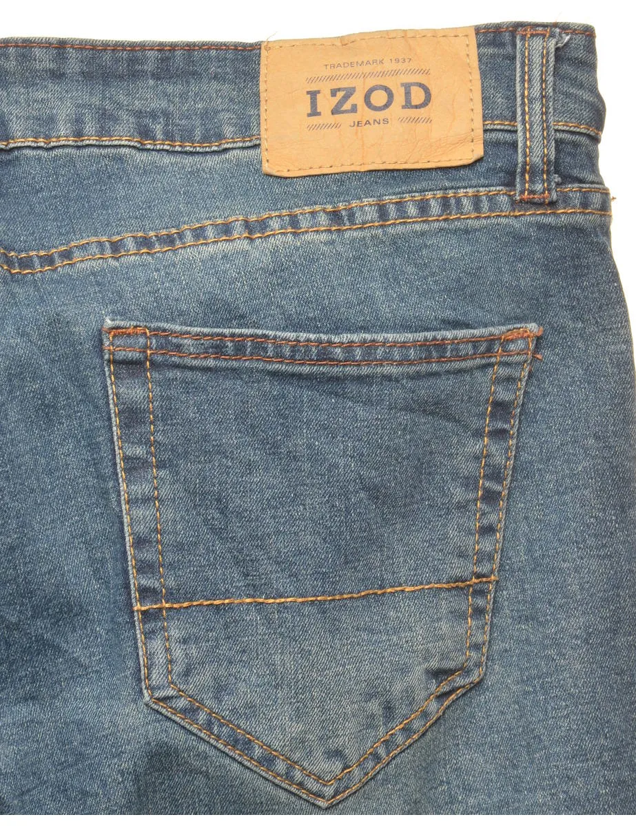 Izod Straight-Fit Stonewash Jeans - W30 L30