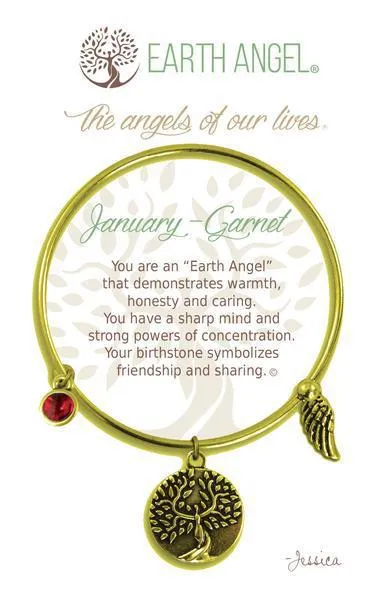 January Earth Angel Bracelet