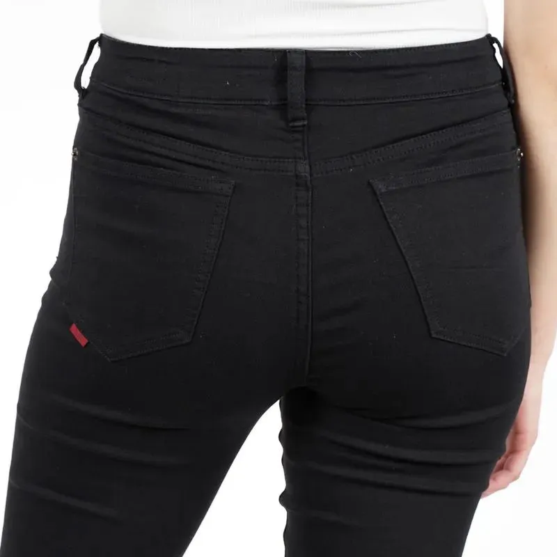 Jeans Mujer Gisele Tiro Alto Black