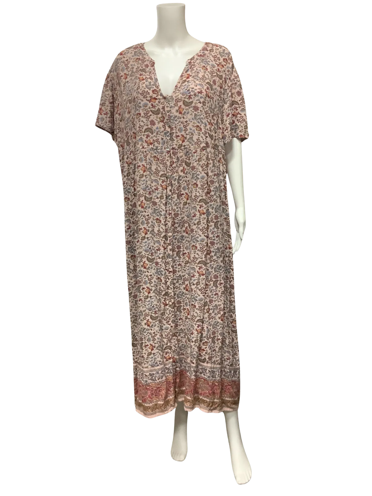 J.Jill Women's Dress Floral Size: XL