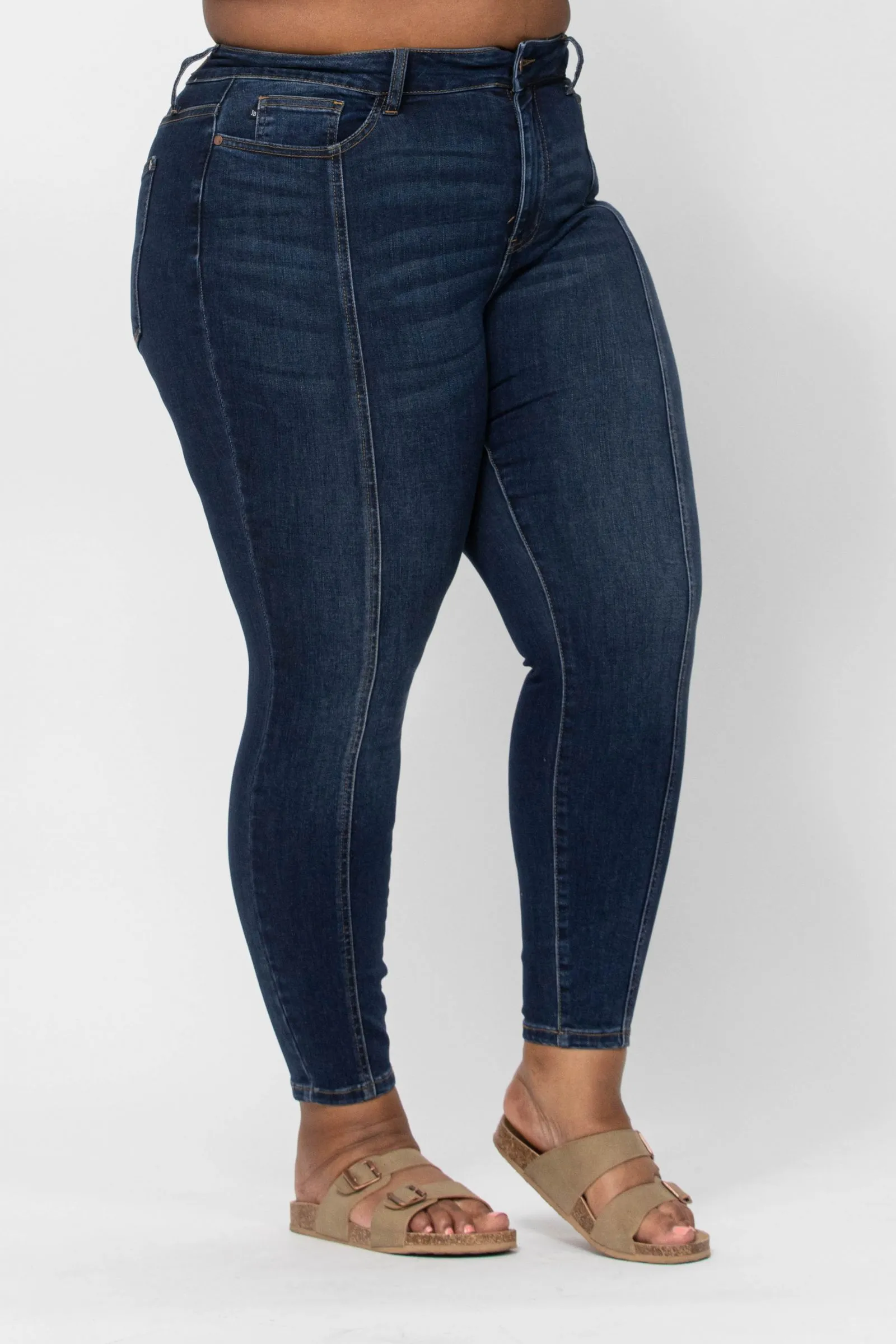 JUDY BLUE STITCH SKINNY JEANS