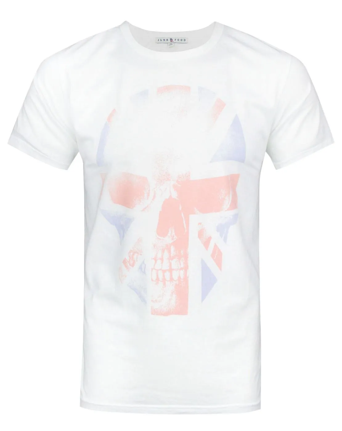 Junk Food Union Jack Skull Men's T-Shirt