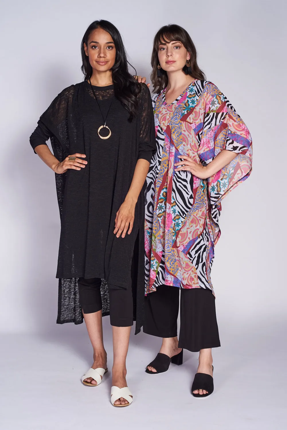 Kaftan Midi - Morocco Chiffon Print