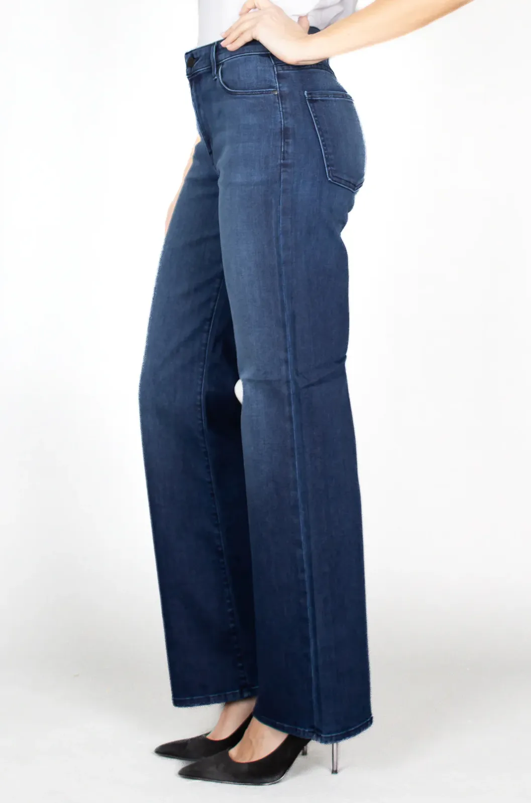 KATIE TROUSER FIT IN PIPER BLUE