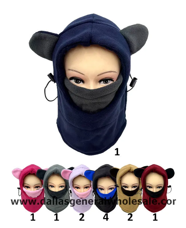 Kids Cute Hoodie Mask Beanies Wholesale