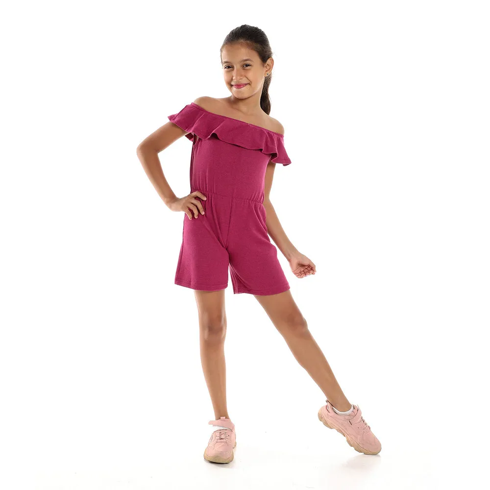 Kids Slip On Sleeveless T-Shirt - Kady