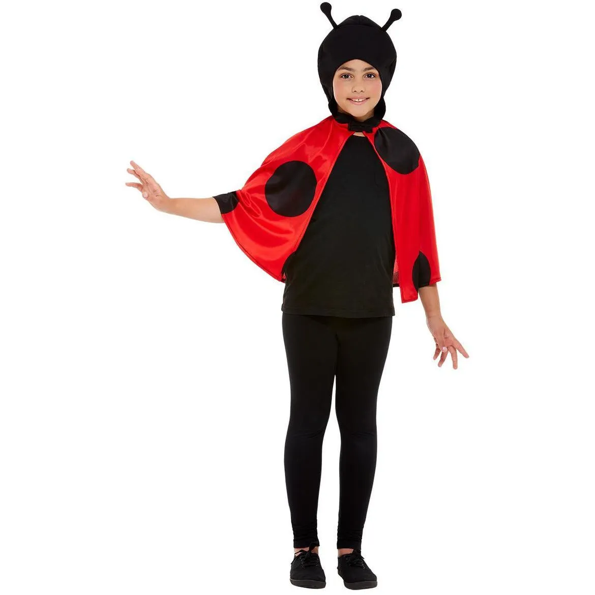 LADYBIRD HOODED CAPE