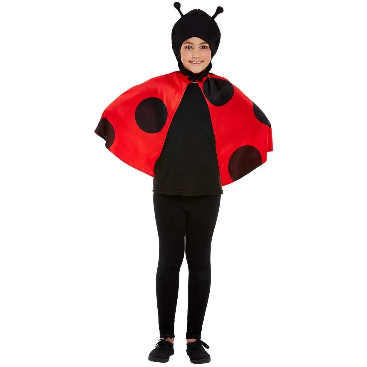 LADYBIRD HOODED CAPE