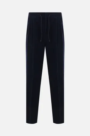 Leisure-fit Ribbed Corduroy Trousers