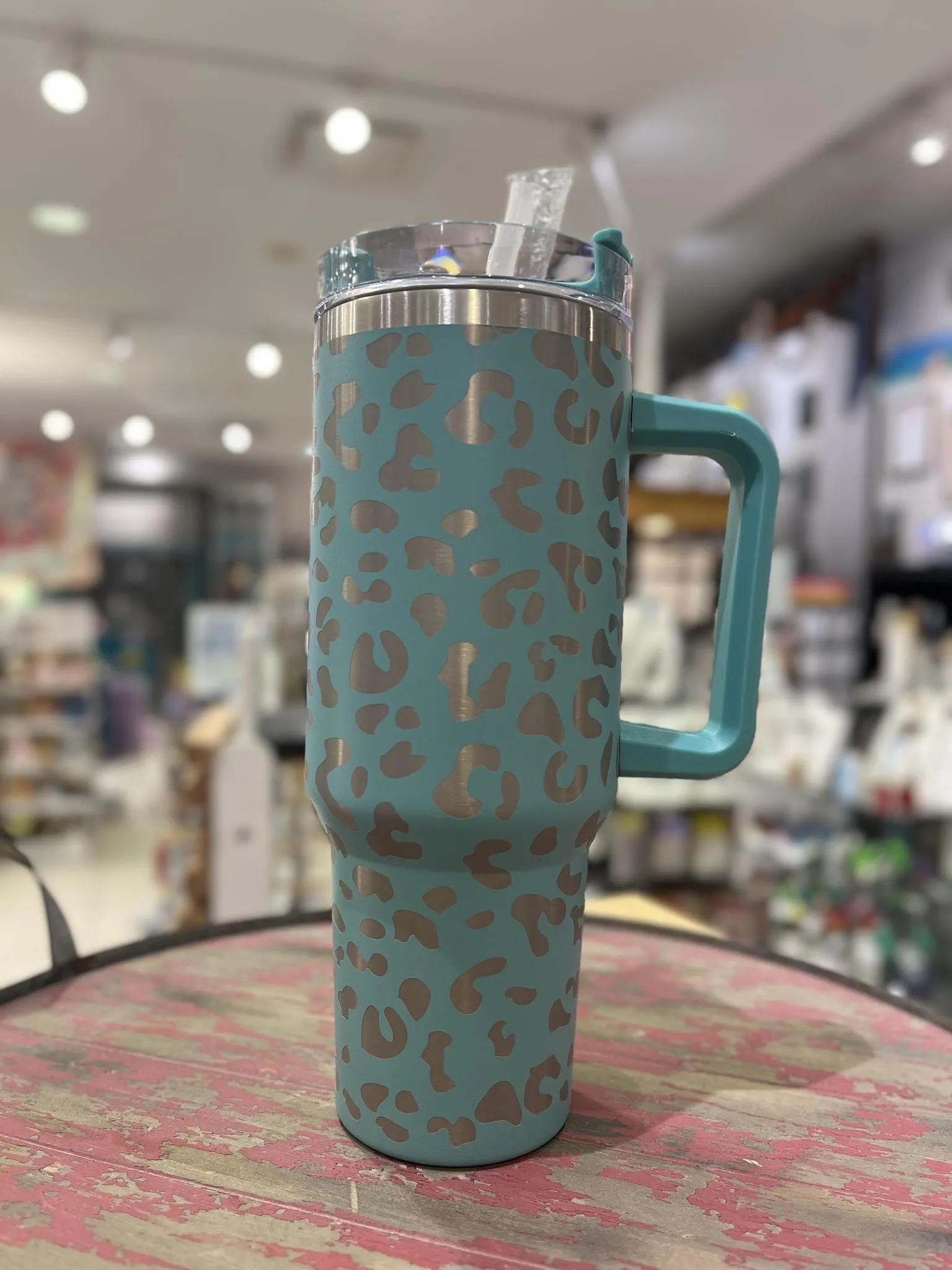 Leopard 40oz Tumbler