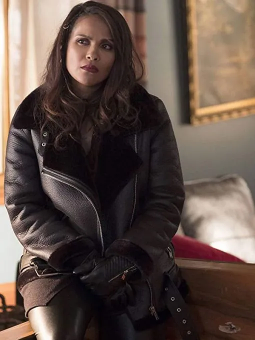 Lesley Ann Brandt Leather Jacket