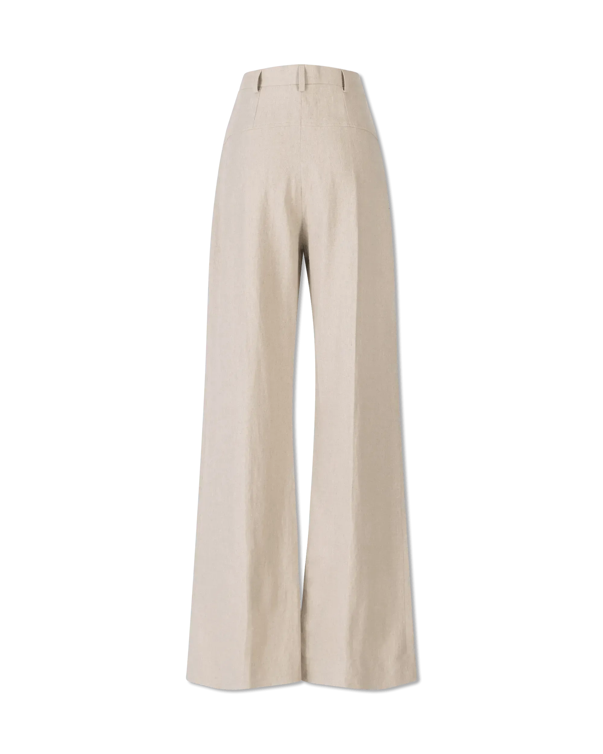 Linen Wide Leg Trousers