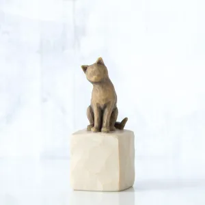 Love My Cat Willow Tree Figure