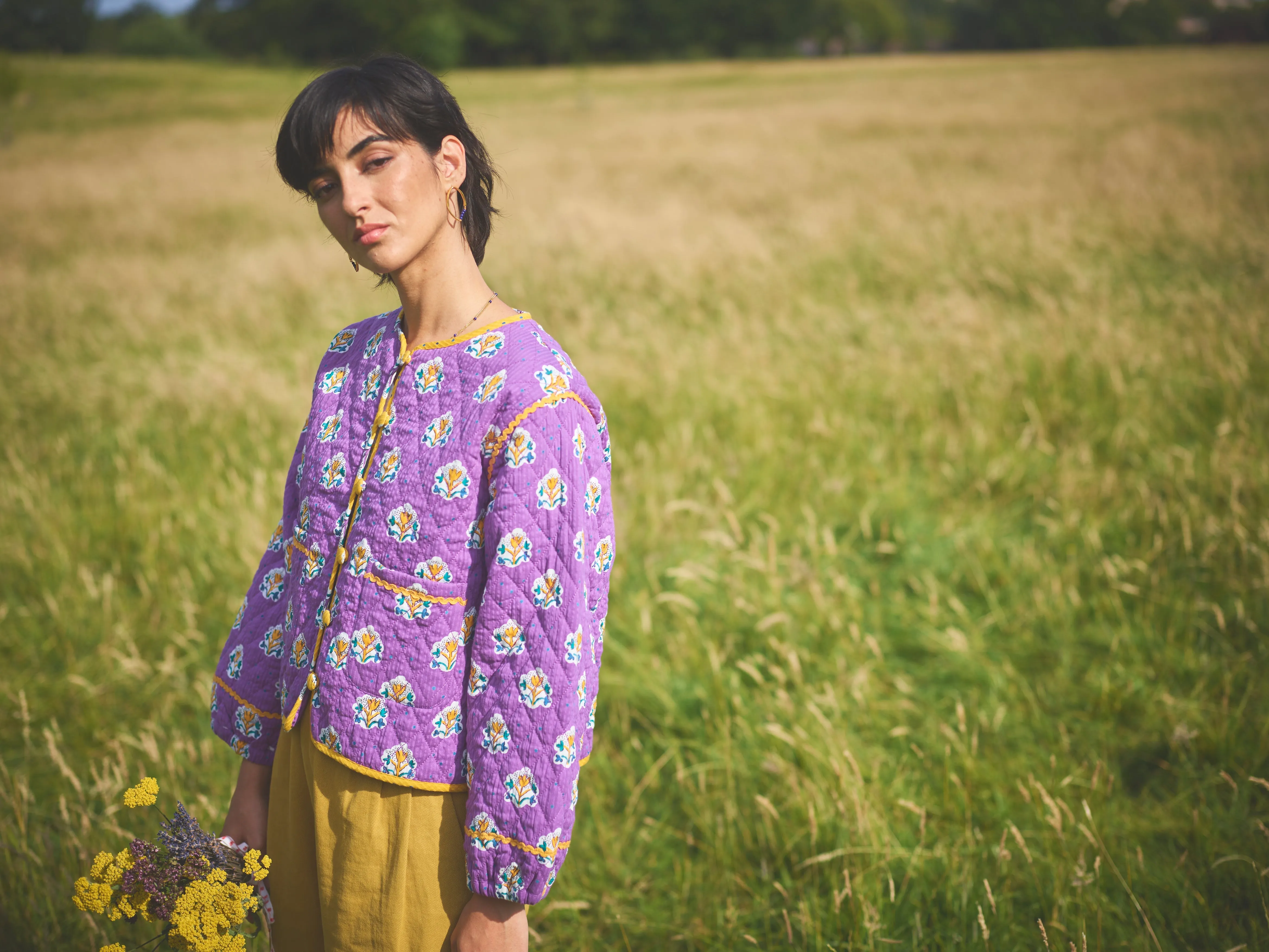 Lowie Les Indiennes Lavender Jacket