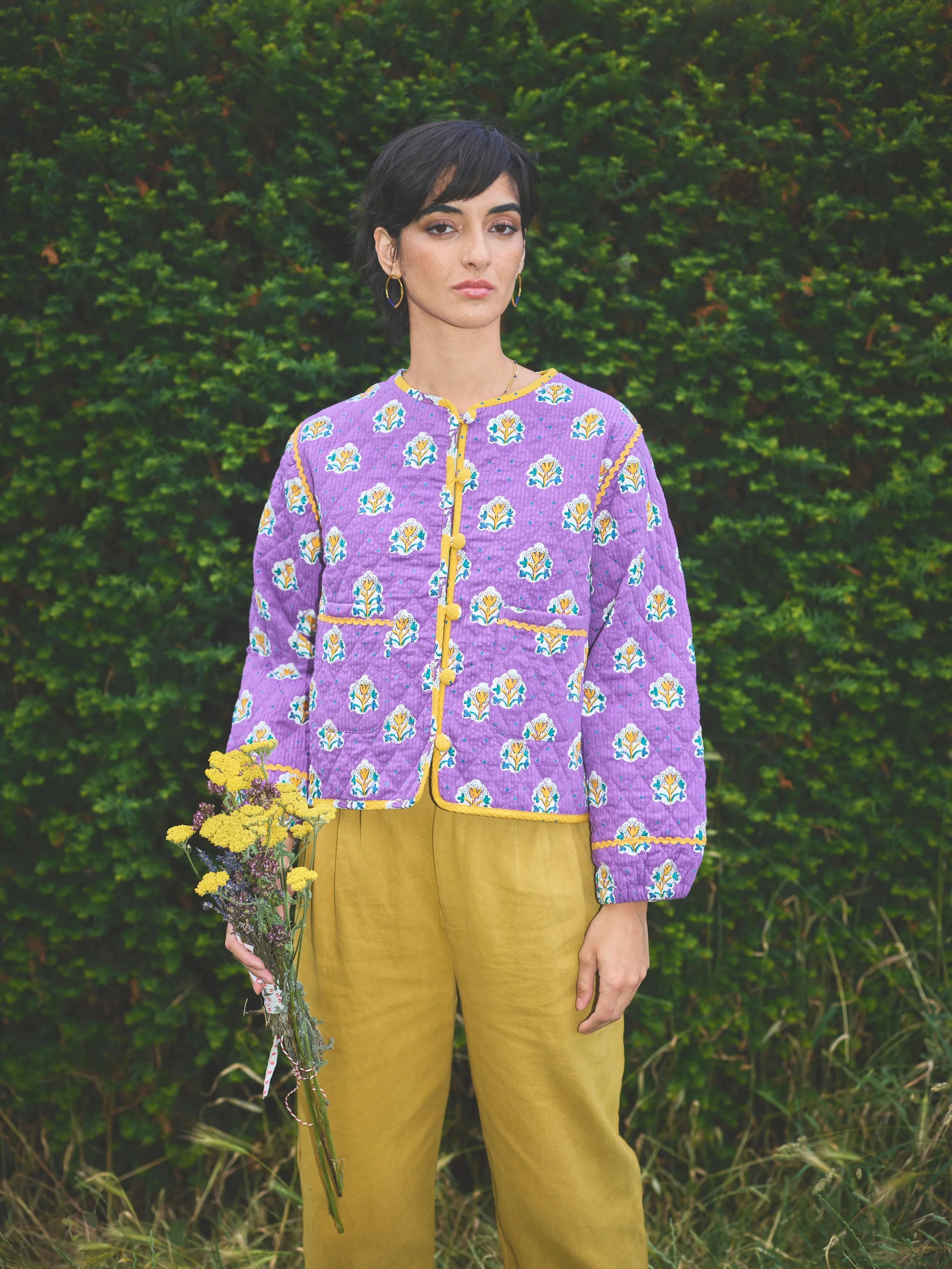 Lowie Les Indiennes Lavender Jacket