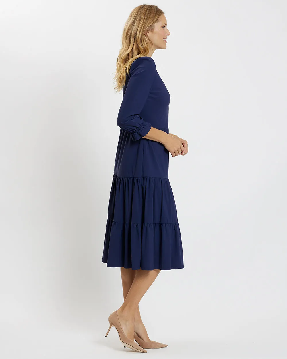 Maggie Dress - Navy