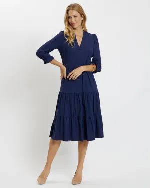 Maggie Dress - Navy