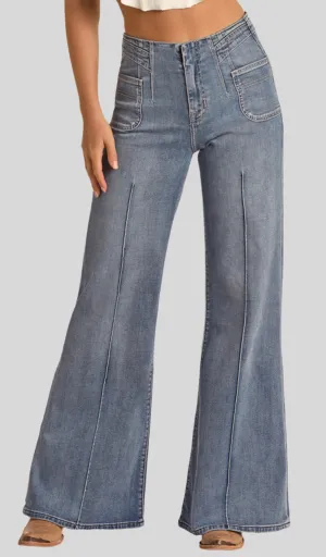 Mallory Palazzo Flare Jeans