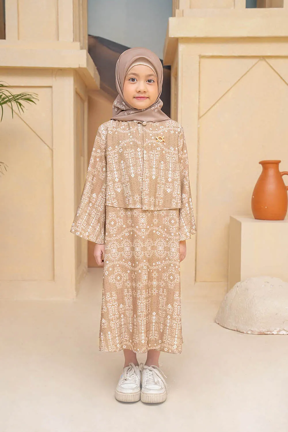 Malqaf Dress Girl (Minor) Golden Delight