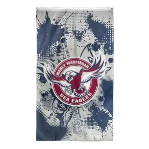 Manly Warringah Sea Eagles NRL Cape / Wall Flag Rugby League