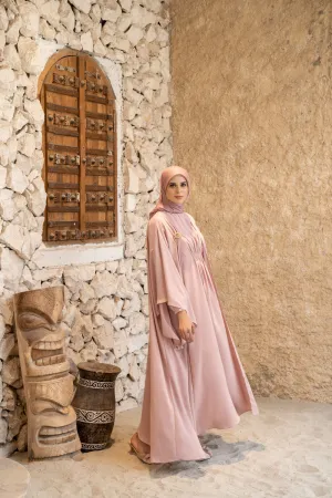 Marella Abaya Outer Dusty Rouge