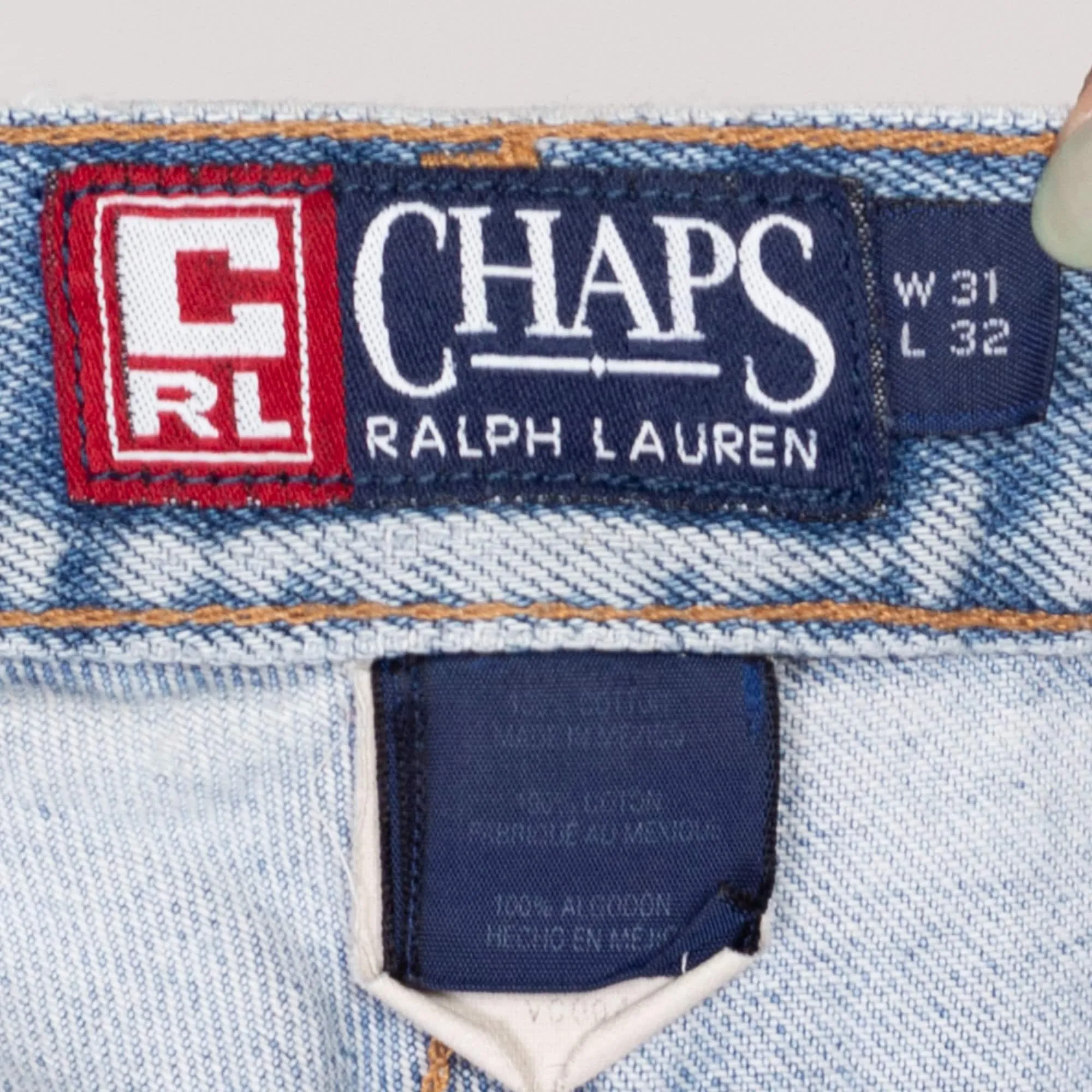 Medium 90s Chaps Ralph Lauren Mid Rise Ankle Jeans