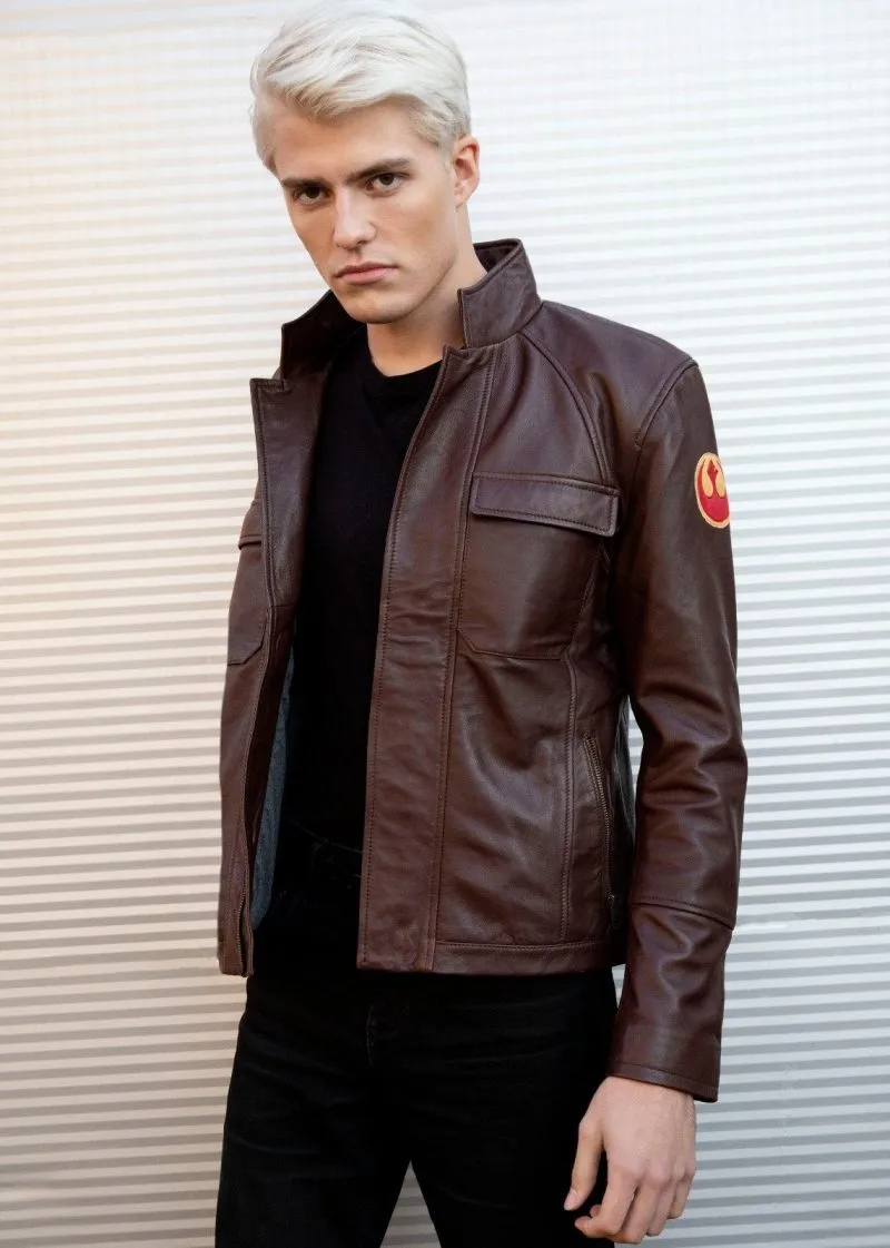 Men's Rebel Alliance Genuine Leather Jacket