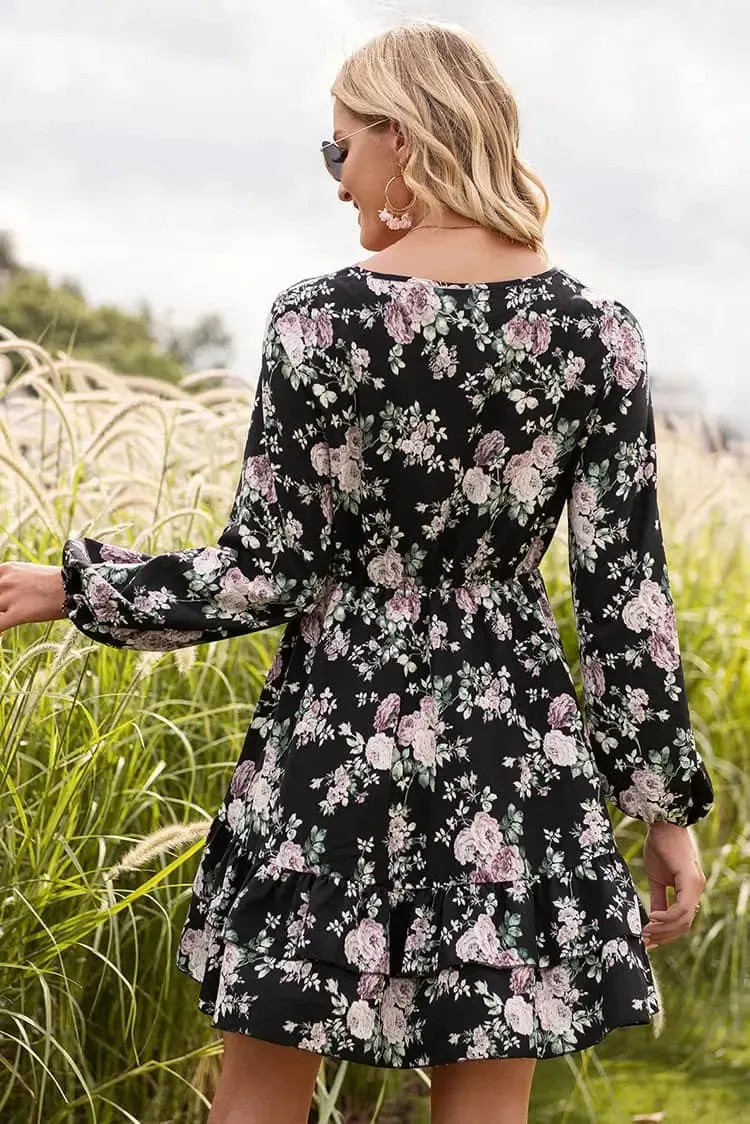 Mini Floral Dress