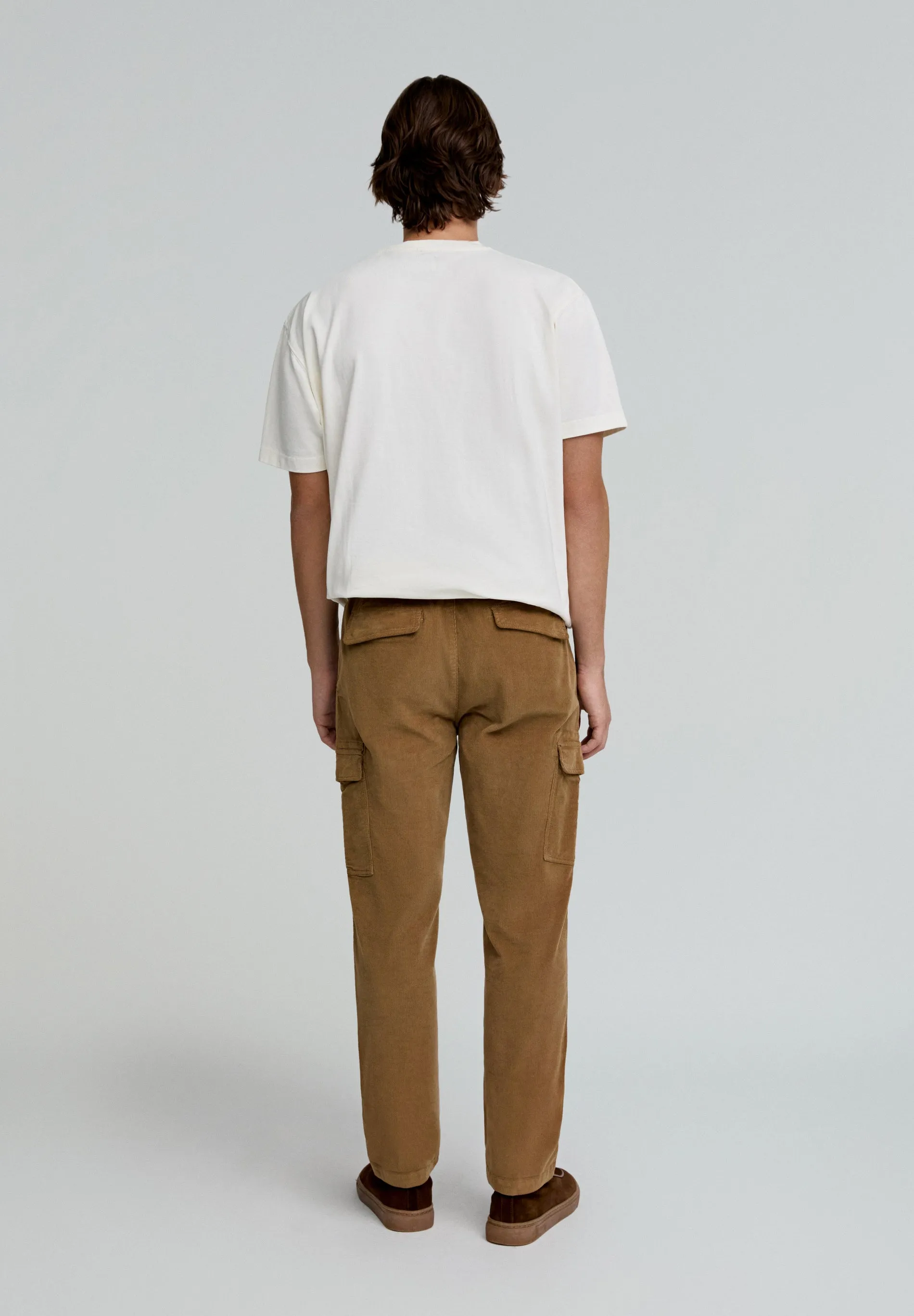 MODERN CORDUROY CARGO PANTS