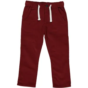 Modoc Cord Pants - Deep Red