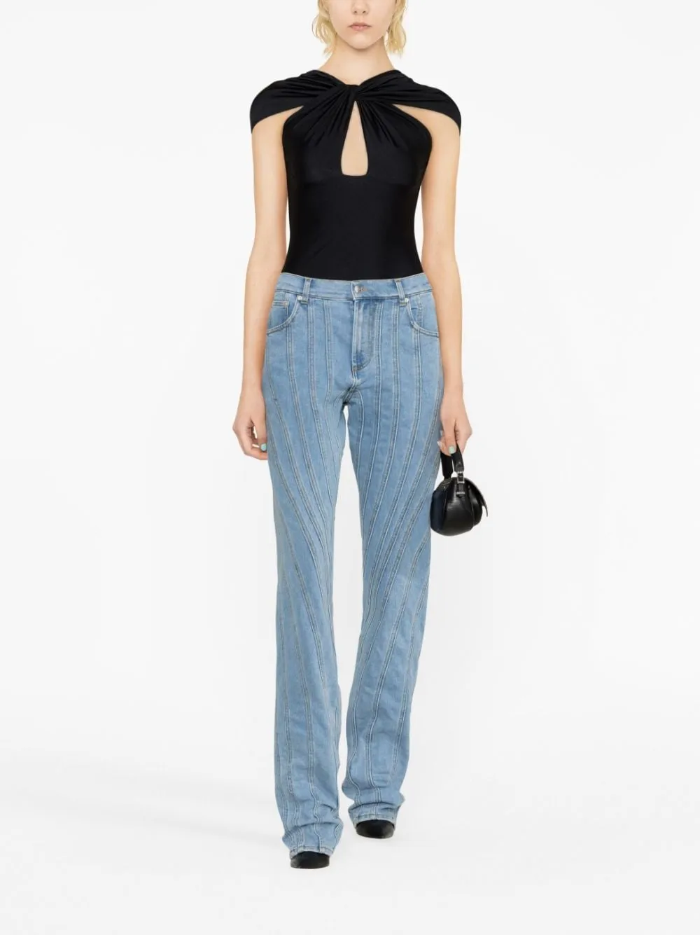 MUGLER Jeans Clear Blue