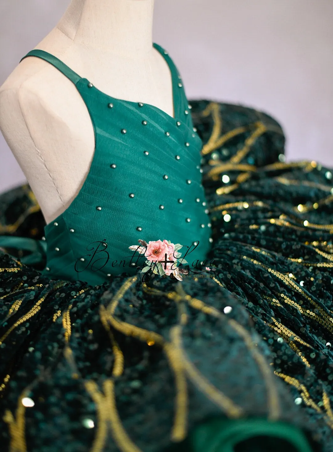 New. Nutcracker Dance Green Petal 6-7 year