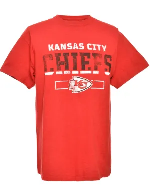 NFL Red Sports T-shirt - M