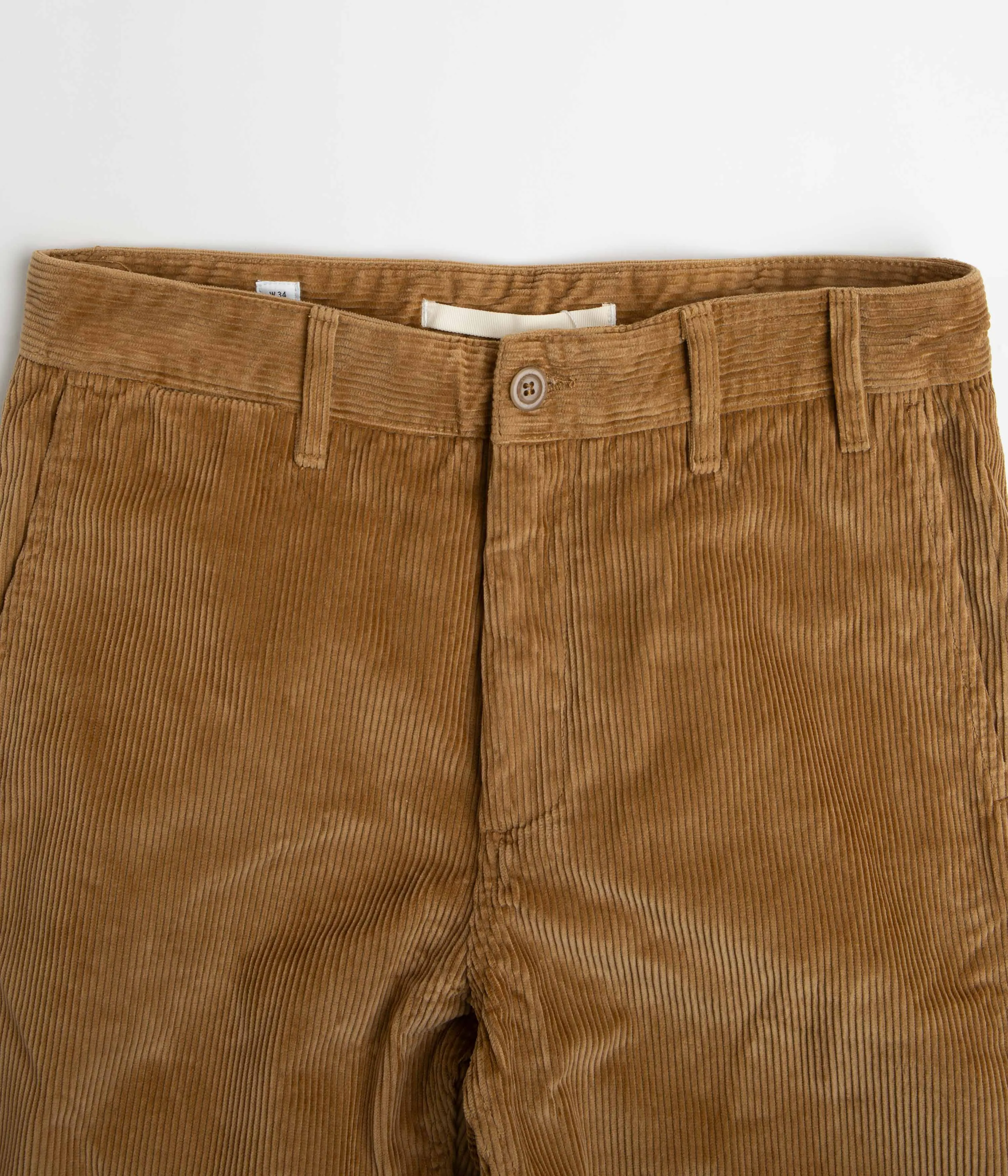 Norse Projects Aros Corduroy Chino Pants - Utility Khaki