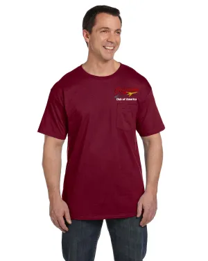 OCA Oldsmobile New Design Script & Rocket Pocket t-shirt (embroidered)