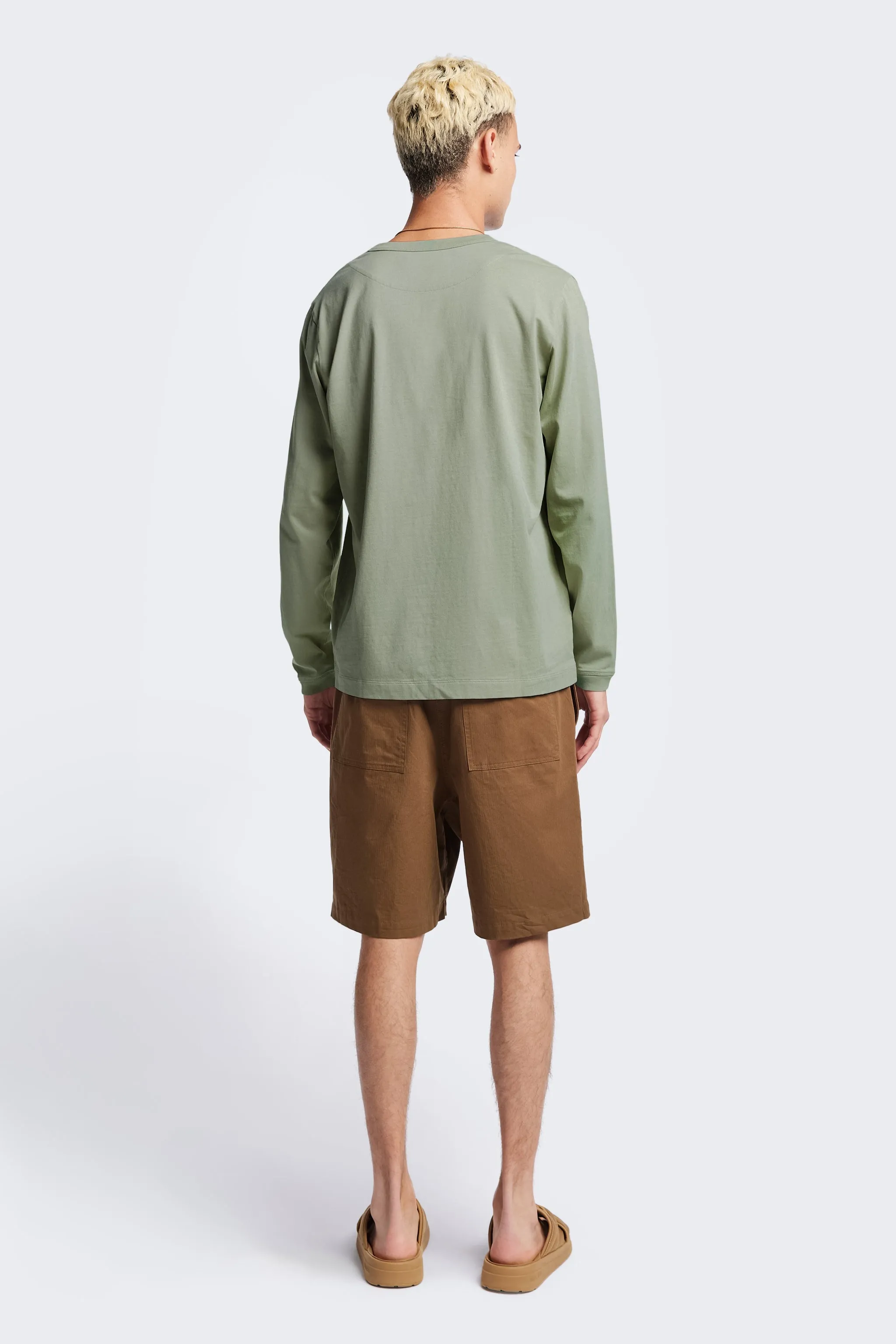 Offline L/S T-Shirt Sage Green