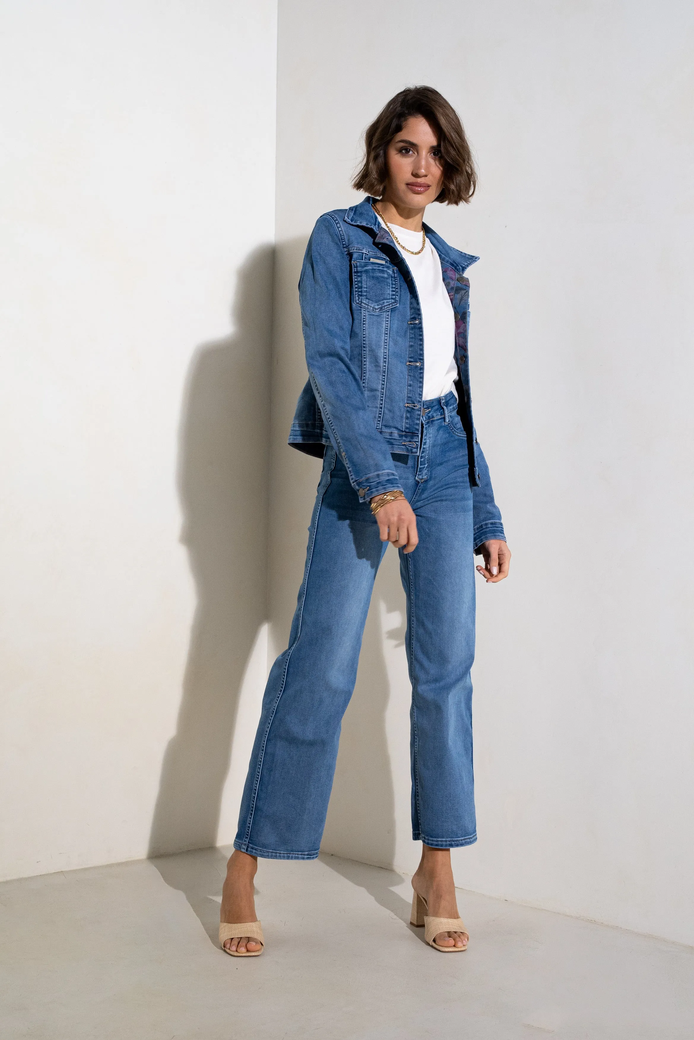 Onado Reversible Jeans Elizabeth Denim Wideleg