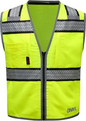 ONYX Standard Safety Vest w/Contrasting Trim