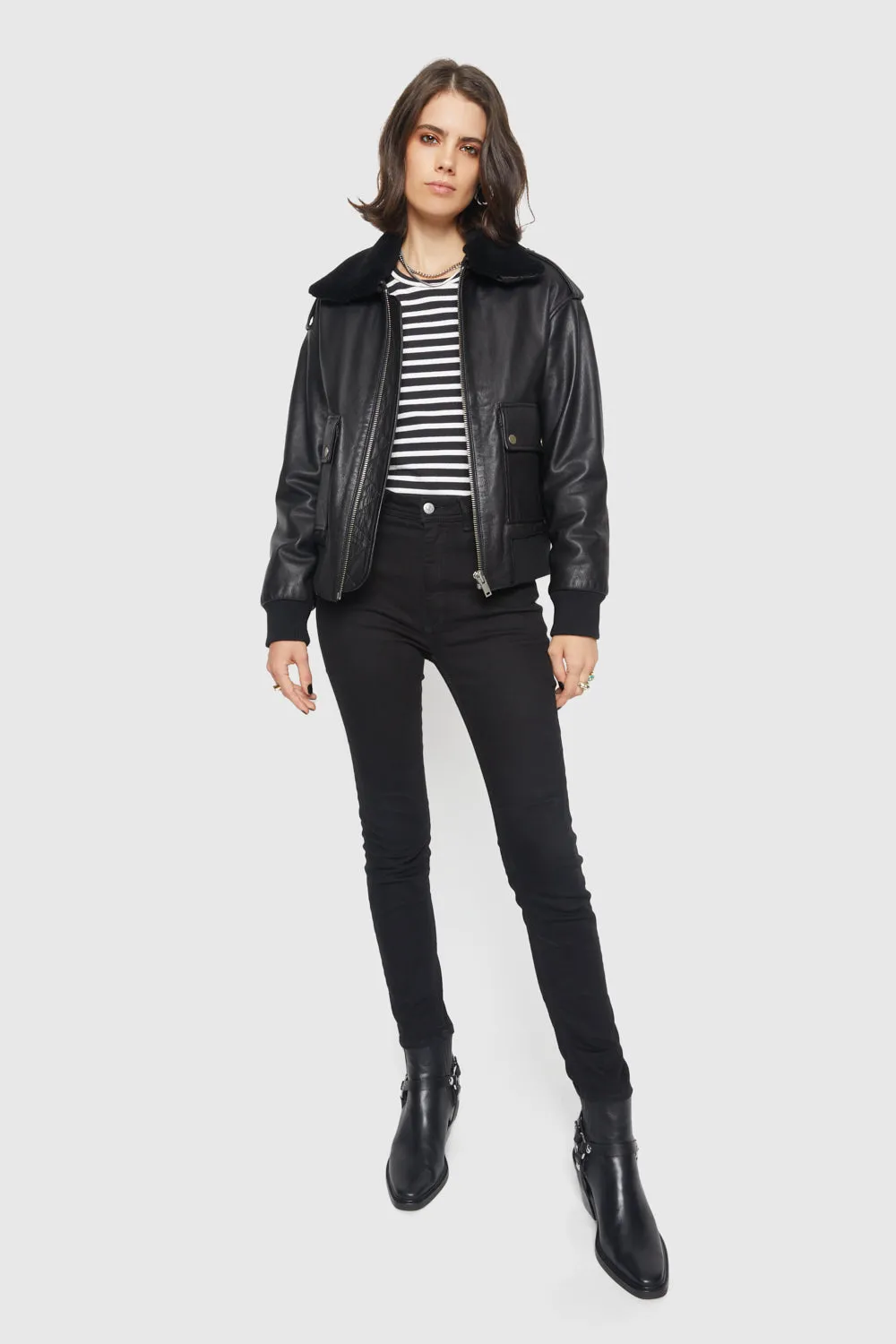 Orly Aviator Jacket