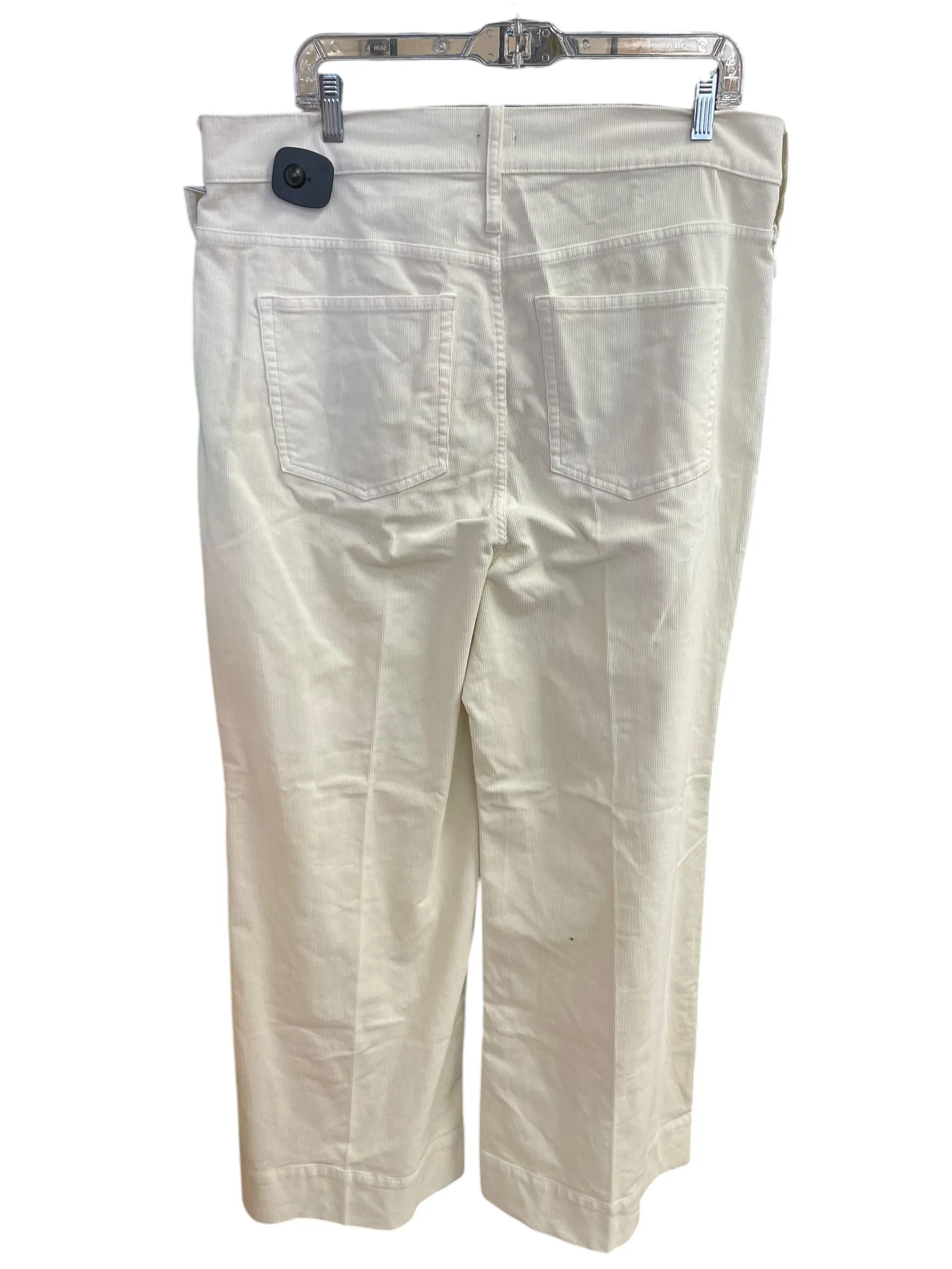 Pants Corduroy By J. Crew In Cream, Size: 18