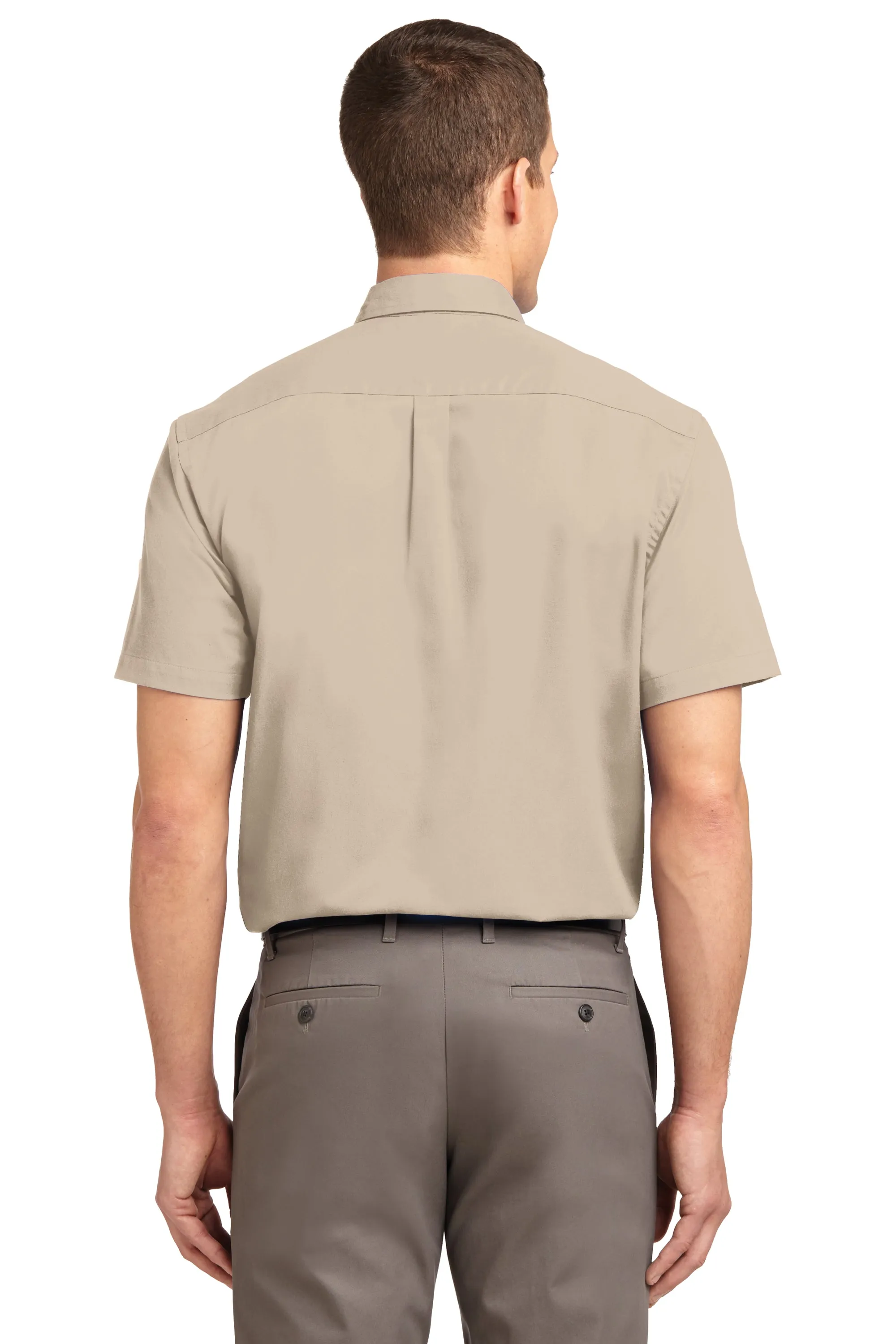 Port Authority® Short Sleeve Easy Care Shirt with Embroidered Logo