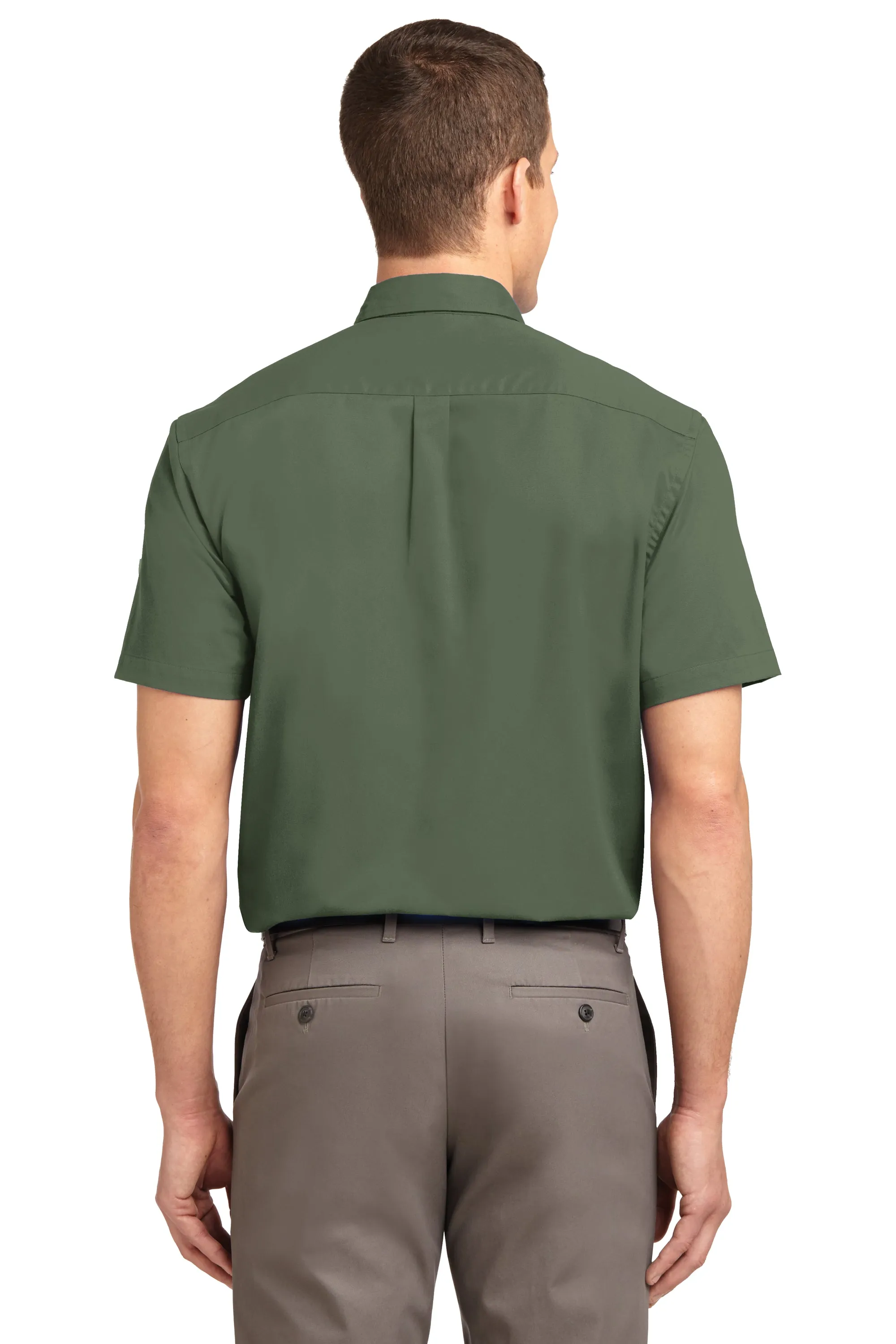 Port Authority® Short Sleeve Easy Care Shirt with Embroidered Logo