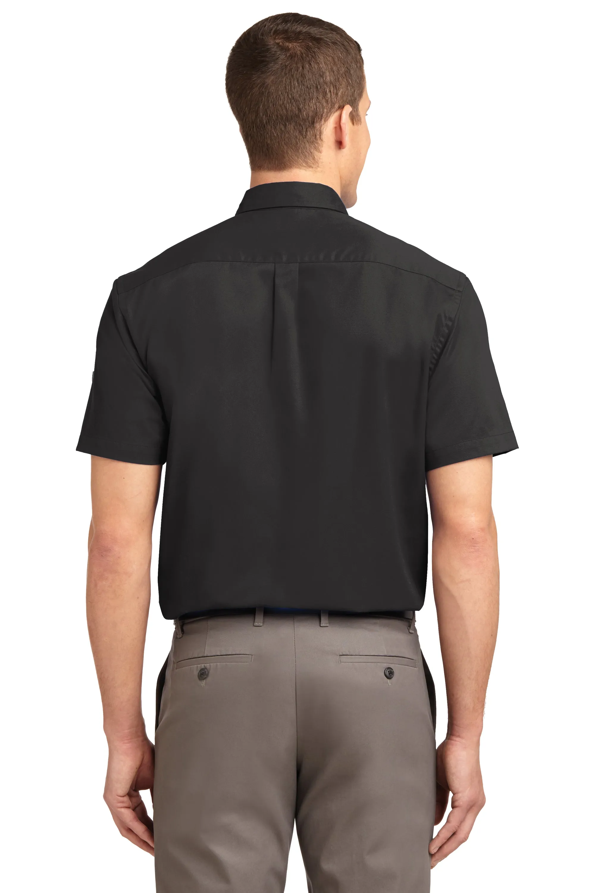 Port Authority® Short Sleeve Easy Care Shirt with Embroidered Logo